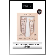 Note Cosmetics Note 3in1 Mini Set – Healthy Skin Tinted Moisturizer 10 + Serum Concealer 10