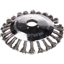Essan Veta Motorlu Tırpan Uyumlu 152MM Düğümlü Telli Fırça / Ot ve Kaldırım Temizleme Başlığı