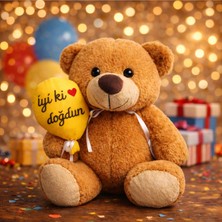 Iyi Ki Doğdun Yazılı Peluş Ayıcık – Mutluluk Dolu Bir Sürpriz
