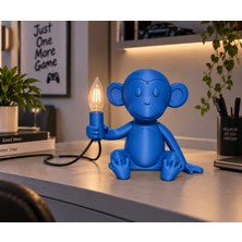 3dlab Moko Maymun Dekoratif Masa Lambası E14 Duy 3D Baskı Modern Aydınlatma 24X20 cm