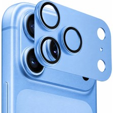 Nezih Case  iPhone 18 Pro Max ile Uyumlu Titanyum Kaplama Tam Kaplayan Kamera Lens Koruyucu