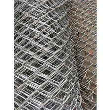 Santaş 2 mm Kalınlık 7×7 cm Göz ( 2 METRE-10METRE ) Galvanizli Helezon Bahçe Çit Tel Örgü