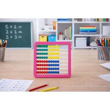 Imma Lüx Mihasp Abaküs Sayı Boncuğu Pembe
