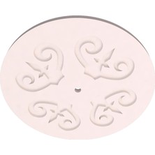 Motifpiyer Hazır Lamba Tavan Paneli Matris Serisi Modern Lamba-Avize Tavan Göbeği/Radius-2 Adet