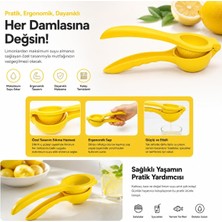 El Tipi Limon Sıkacağı, Mandalina Portakal Greyfurt Sıkacağı, Pratik Narenciye Limon Sıkıcı