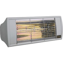 Supra GSS20 2000W Su Korumalı Açık Alan Elektrikli Infrared Isıtıcı (Beyaz)