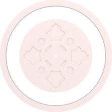 Motifpiyer Hazır Lamba Tavan Paneli Matris-Radius Modern Lamba-Avize Tavan Göbeği/Mono-Dış Çitalı
