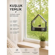 Vantuzlu Pencere Kuş Yemliği, Ev Tasarımlı / Güçlü Vantuz, Iç ve Dış Mekan