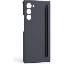 Mi7a Samsung Galaxy Z Fold 8 Ultra Uyumlu Kalem Yuvalı Mat Dokulu Koruyucu Kılıf