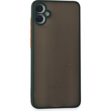 Umut Tekno Uryport Samsung Galaxy A05 Kılıf Montreal Silikon Kapak - Yeşil
