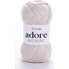 Yarnart Adore Koyu Krem Örgü Ipi 367
