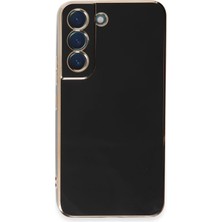 Umut Tekno Uryport Samsung Galaxy S21 Kılıf Volet Silikon - Siyah