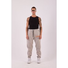 Super Blue Mexico Erkek Bej Calıfornıa Jogger Pantolon