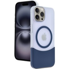 Umut Tekno Joko Apple iPhone 15 Pro Max Velar Magsafe Kapak - Lacivert