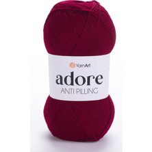 Yarnart Adore Koyu Kırmızı Örgü Ipi 353