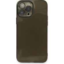 Umut Tekno Uryport Apple iPhone 13 Pro Max Kılıf Fly Lens Silikon - Siyah