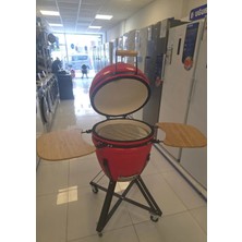 Chefden Elite 21 Kömürlü Seramik Kırmızı Barbekü