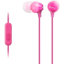 Sony MDR-EX15APPI Kablolu Silikonlu Kulakiçi Kulaklık - Pembe