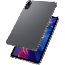 Umut Tekno Uryport Xiaomi Redmi Pad 2 Kılıf Anti Shock Tablet Silikon - Şeffaf