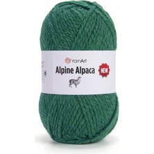 Yarnart Alpine Alpaca Yeşil El Örgü Ipi 1449