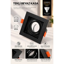 Dila’s Home Siyah Kare Spot | Aluminyum Kasa | Premium Sınıf | Ampülsüz | KDA824 CT-5223 |
