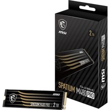 MSI SSD SPATIUM M480 PRO PCIE 4.0 NVME M.2 2TB R:7400 W:7000