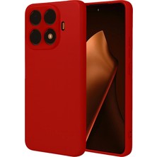 Umut Tekno Uryport Xiaomi Mi 15T Pro Nano Içi Kadife Silikon - Kırmızı