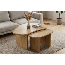 Vivense Stones Orta Sehpa, Meşe