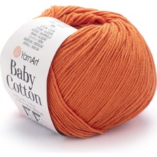 Yarnart Baby Cotton Turuncu El Örgü Ipi 421