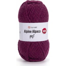 Yarnart Alpine Alpaca Vişne Çürüğü El Örgü Ipi 1441
