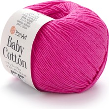 Yarnart Baby Cotton Fuşya El Örgü Ipi 422