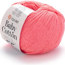 Yarnart Baby Cotton Açık Somon El Örgü Ipi 424