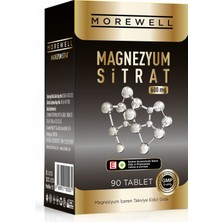 Morewell Magnesium Sitrat 600 Mg 90 Tablet