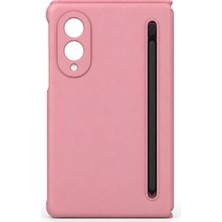 Mi7a Samsung Galaxy Z Fold 8 Uyumlu Kalem Yuvalı Mat Dokulu Koruyucu Kılıf