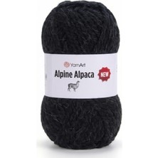 Yarnart Alpine Alpaca Antrasit El Örgü Ipi 1439