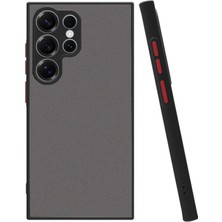Umut Tekno Uryport Samsung Galaxy S25 Ultra Kılıf Montreal Silikon Kapak - Siyah