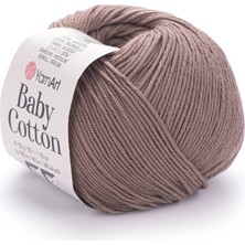 Yarnart Baby Cotton Sütlü Kahve El Örgü Ipi 407