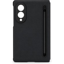 Mi7a Samsung Galaxy Z Fold 8 Uyumlu Kalem Yuvalı Mat Dokulu Koruyucu Kılıf