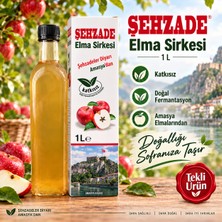 Şehzade Doğal Fermantasyon Katkısız Elma Sirkesi 1 L