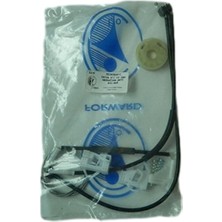 İleri Seat Ibiza 1997-2002 Cam Mekanizma Seti Sağ-Sol 6K4837401