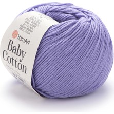Yarnart Baby Cotton Açık Mor El Örgü Ipi 418