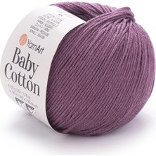 Yarnart Baby Cotton Gül Kurusu El Örgü Ipi 419