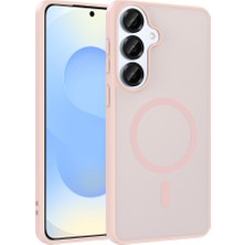 Zore Galaxy S26 Kılıf M-Safe Şarj Özellikli Teqsma Babet Kapak