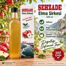 Şehzade Doğal Fermantasyon Katkısız Elma Sirkesi 500 ml – Amasya Elmalarından