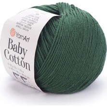 Yarnart Baby Cotton Petrol Yeşili El Örgü Ipi 444