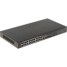 Dahua CS4226-24ET-375, 24PORT, Megabit, Poe 375W, 2 Port Gigabit Lan, 2 Port Sfp Gigabit Combo, Cloud Yönetilebilir, Switch