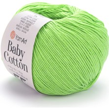 Yarnart Baby Cotton Açık Yeşil El Örgü Ipi 438
