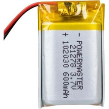 Powermaster 102030 3.7 Volt 600 Mah Lityum Polimer Pil