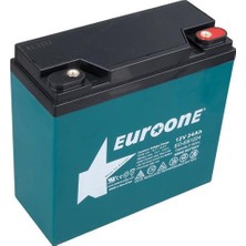 Euroone EO-EB1224 12VOLT 24AMPER E-Bike Elektrikli Bisiklet Aküsü (180 x 76 x 167 Mm)