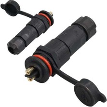 IC-266M 16MM Su Geçirmez Konnektör Şase Seyyar Takım 2 Pin